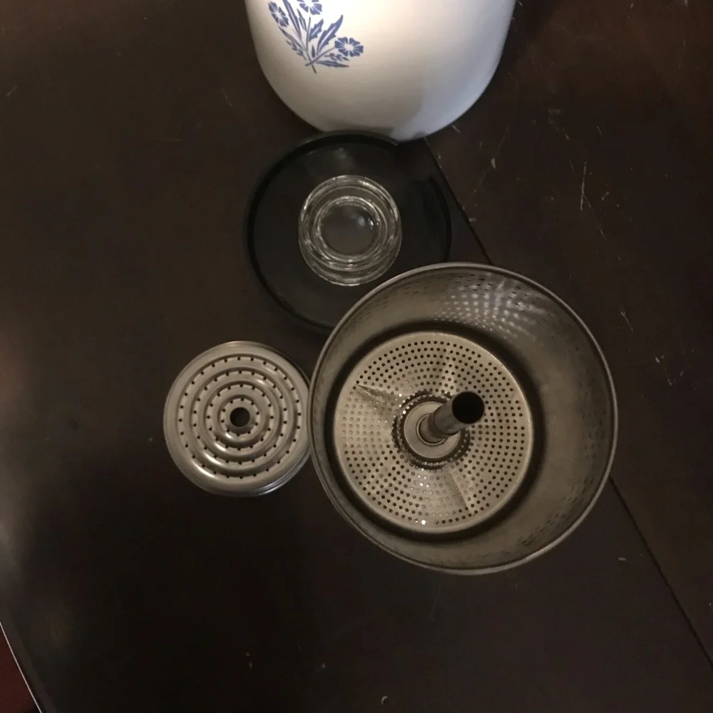 Corningware Stovetop Percolator Coffee Maker Complete - Picture 8 of 9